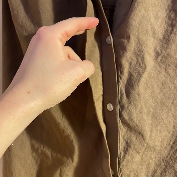 Vince Linen Midi Dress Size S - Picture 2 of 5